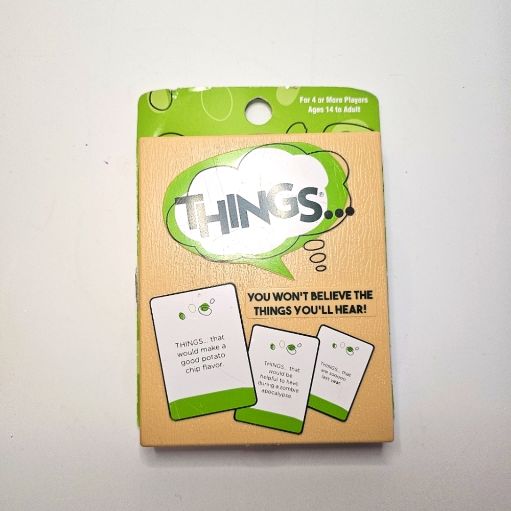 The Game Of Things Travel Size 4 Or More Players Ages 14+ Playmonster